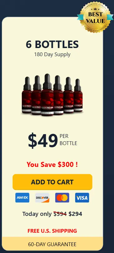 glucolean 6 bottles price